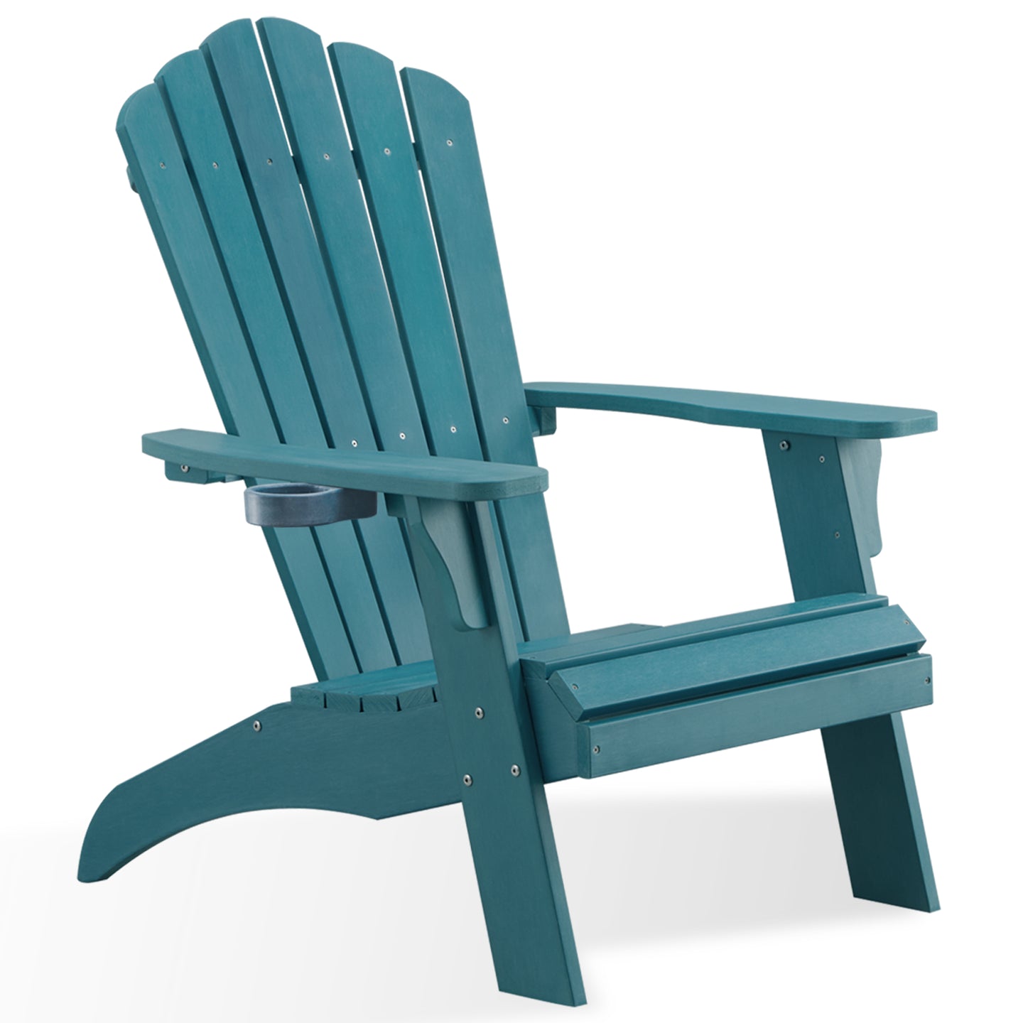 blue adirondack chair